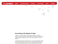 Tablet Screenshot of cspeed.com